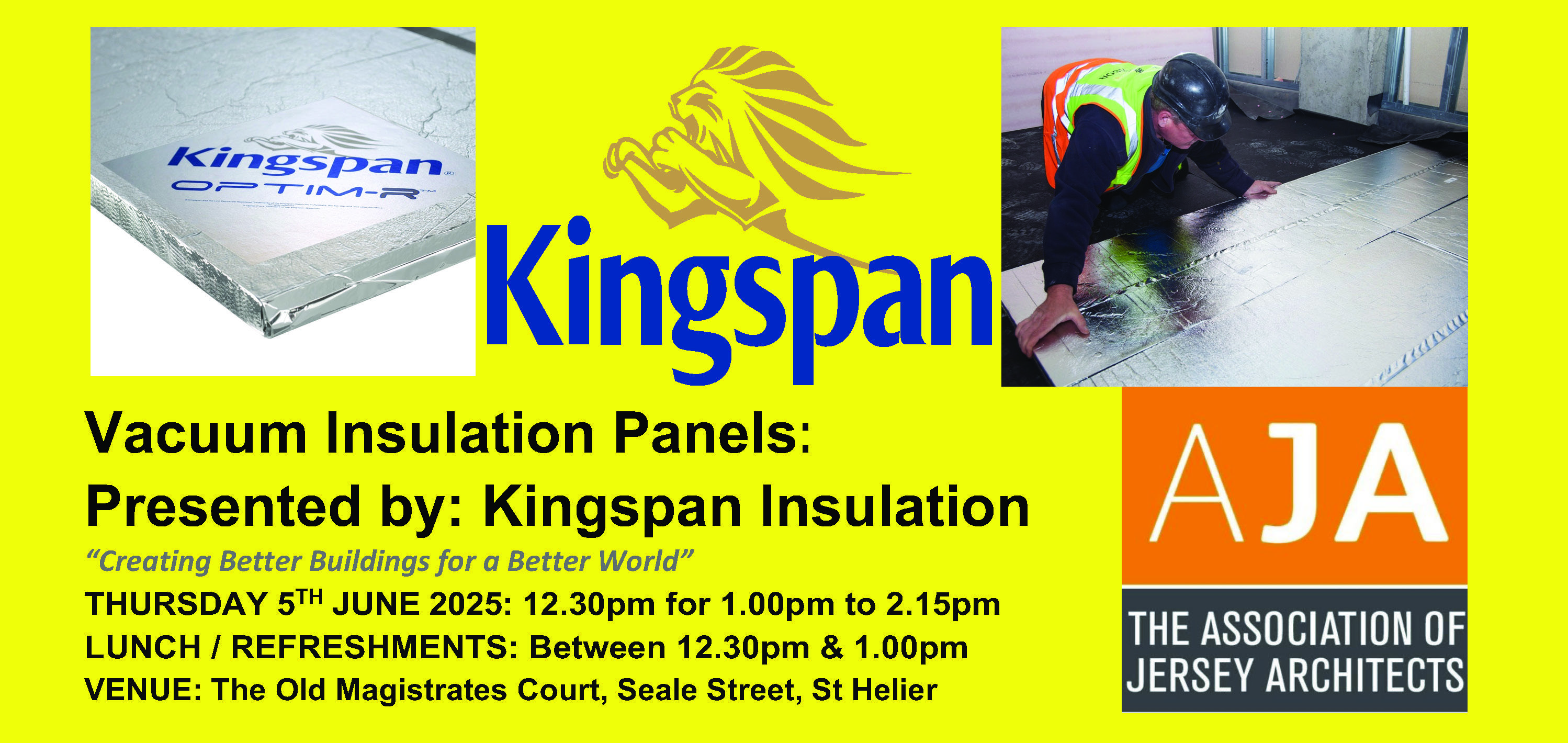 Kingspan CPD: Vacuum Insulation Panels (VIP's)