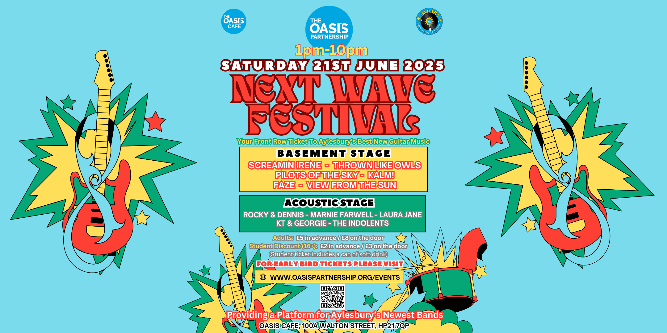 The Oasis Partnership presents: Next Wave Festival