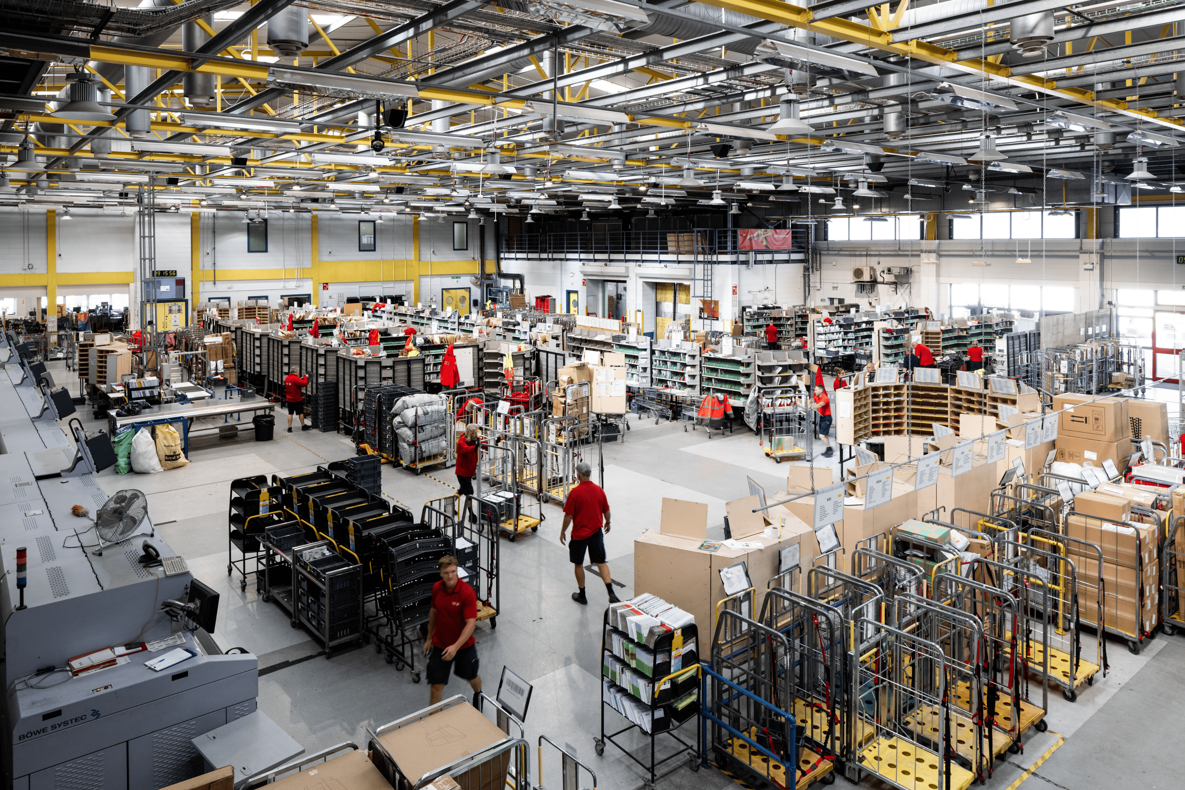 Jersey Post Sorting Office Tour