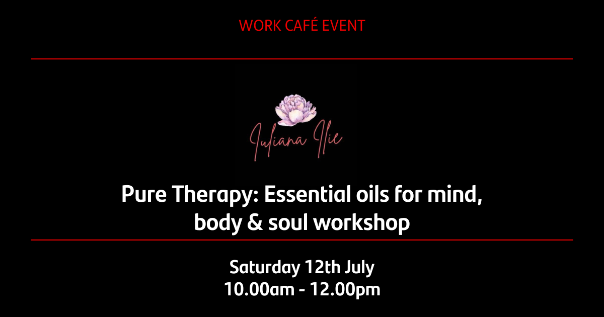 Pure Therapy: Essential oils for mind, body & soul workshop
