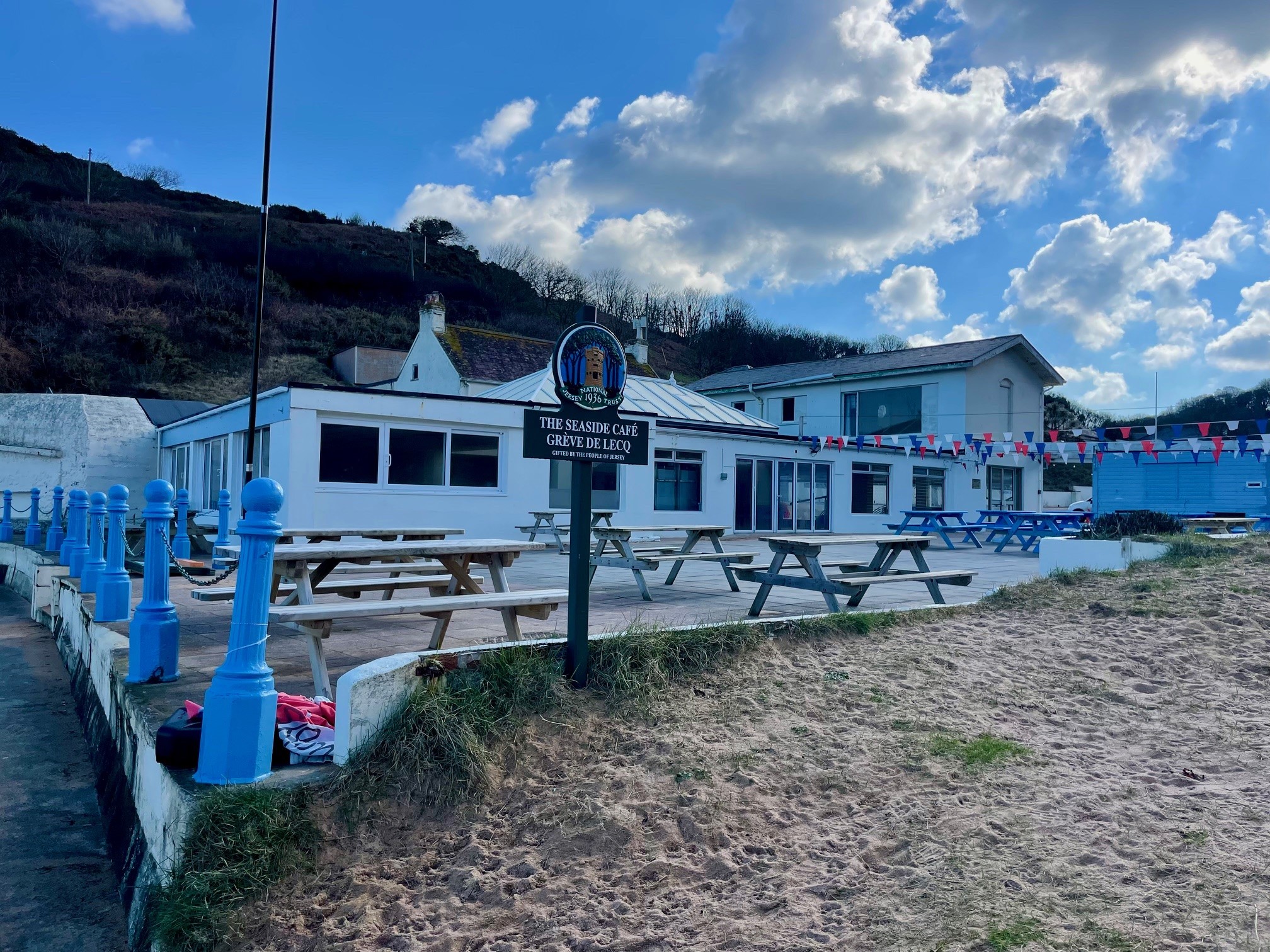 Genuine Jersey Artisans' Market at The Seaside Cafe Greve de Lecq